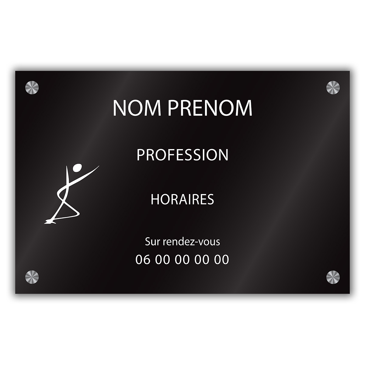 Plaque gravée 300x200mm Plaques professionnelles