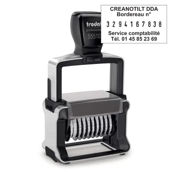 Tampon numéroteur Trodat 55510PL