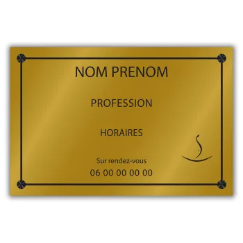Plaque gravée 300x200mm